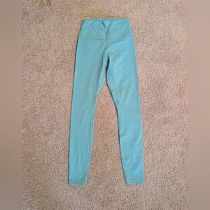 Teal High-Waisted Leggings